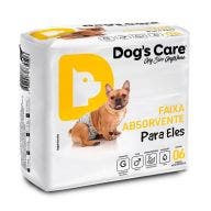Fralda Higiênica Descartável Dog's Care Macho 6 Unidades - G